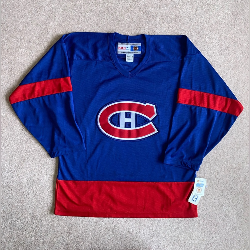 Rare Vintage CCM Montreal Candiens Jersey